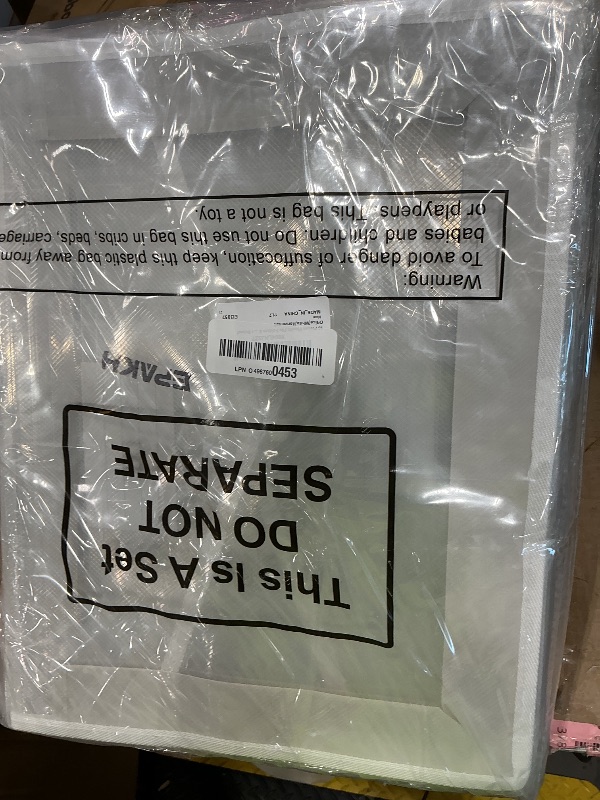 Photo 1 of 10 Pieces Plastic File Folders Envelope Expanding File Wallet Organizer Documents Folder with Snap Closure and Pocket B4 Waterproof Transparent Pouch for School Office(White,Horizontal)