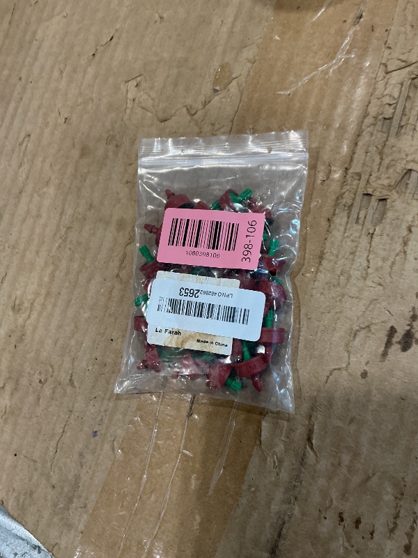 Photo 1 of 0.25 GPH Pressure Compensating Drippers for Garden System: Self-Cleaning Constant Flow Drippers for 1/4 Inch Drip Irrigation Tubing - Drip Irrigation Emitters for Drip Irrigation System Users (30pcs)