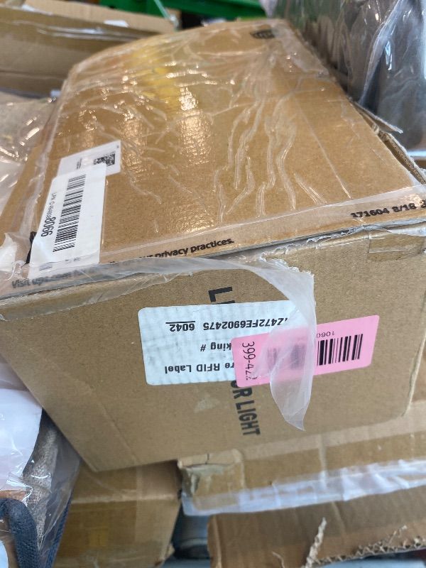 Photo 1 of *UNTESTED*
LYWALT Solar Outdoor Lights - 3000LM 188 LED Motion Sensor Outdoor Lights, 4 Heads Security Light,IP65 Waterproof, Easy Install,270°Wide Angle Flood Wall Light with 3 Modes for Backyard Yard (2 Pack)