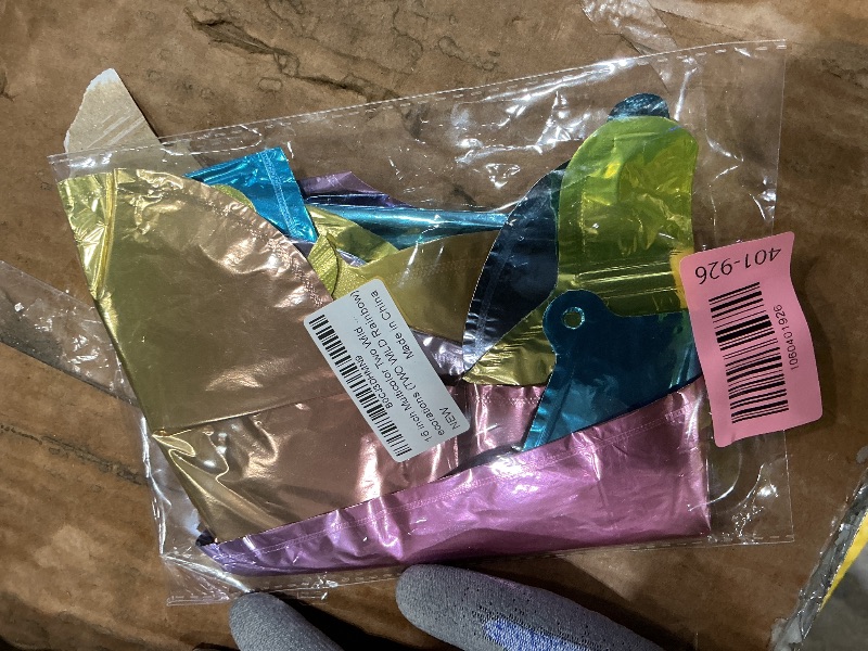 Photo 1 of *MISSING PARTS - see clerk notes*
16 inch Multicolor Two Wild Balloons Banner for Boys Girls 2nd Birthday Jungle Safari Theme baby shower Party Supplies Decorations (TWO WILD Rainbow)