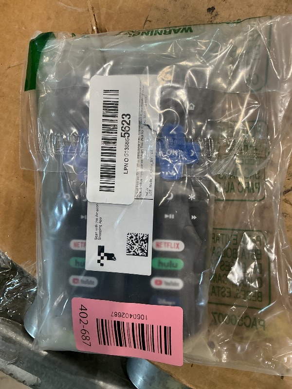 Photo 1 of (Pack of 2) Replacement Remote Control Only for Roku TV, Compatible for TCL Roku/Hisense Roku/Onn Roku/Sharp Roku/Element Roku/Westinghouse Roku/Philips Roku Smart TVs (Not for Roku Stick and Box)