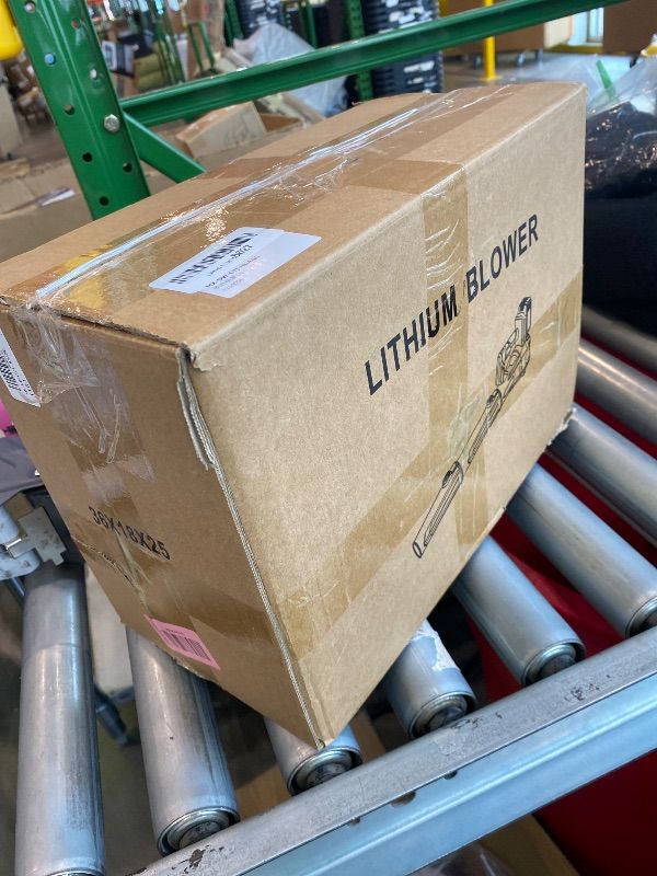 Photo 1 of *UNTESTED*
Cordless Leaf Blower Compatible with Dewalt 20V Max Battery, 580 CFM/200 MPH with Turbo Boost, 6 Speed Modes Brushless Motor, Electric Leaf Blowers Battery Powered for Lawn Care, Yard(Tool Only)