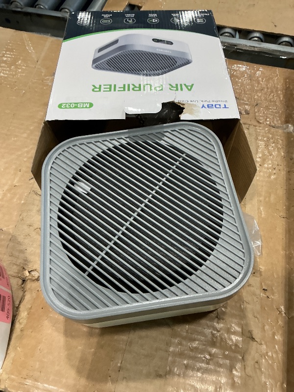 Photo 1 of *UNTESTED*
TDBYWAE Air Purifier for Home – True HEPA Filter for Pets, Smoke & Allergies | 600 Sq Ft Coverage | Ultra-Quiet & Portable for Bedroom/Travel
