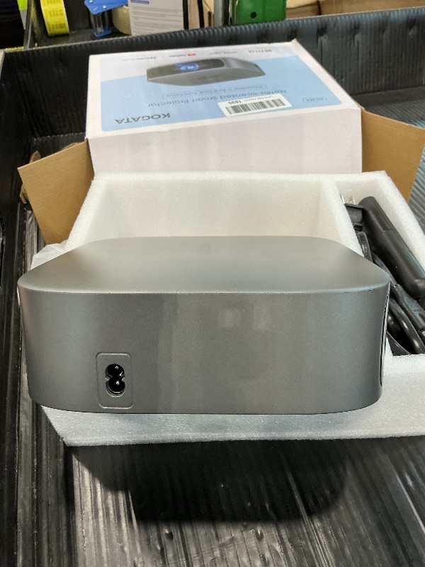 Photo 1 of [Short Throw/Built in Apps] Projector 4K with WiFi and Bluetooth, 2000ANSI TOF Auto Focus Keystone Smart Projector for Dolby Audio Home Theater Movie, Kogata Outdoor Projector Portable Ceiling Gray