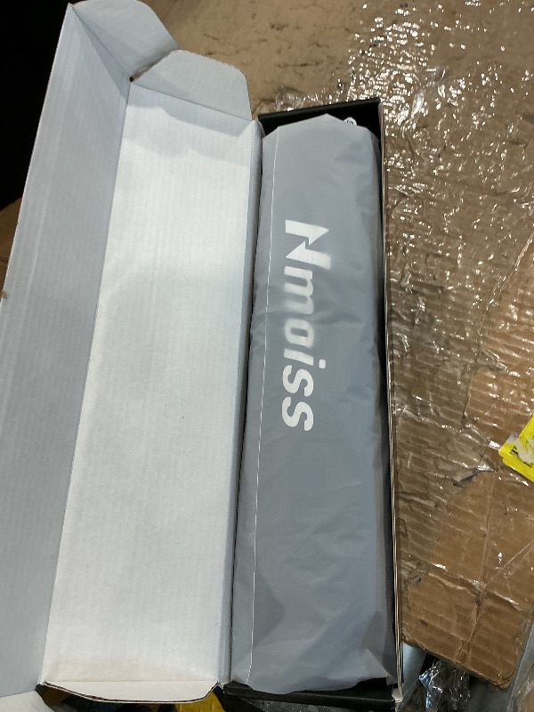 Photo 1 of [Upgraded] Nmoiss Windshield Sun Shade Umbrella - [Vinyl Coating Heat Shield] Protect Car from Sun Rays & Heat Damage Keep Cool and Protect Interior, Spring Structure Edge Medium 56" L x 31" W