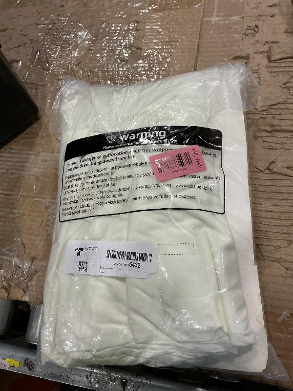 Photo 1 of 10 ft x 10 ft Wrinkle Free Ivory Backdrop Curtain for Wedding Parties, Polyester Ivory Photo Backdrop Drapes 2 Panels 5x10ft for Baby Shower Photoshoot Engagement Birthday Party Photography Background