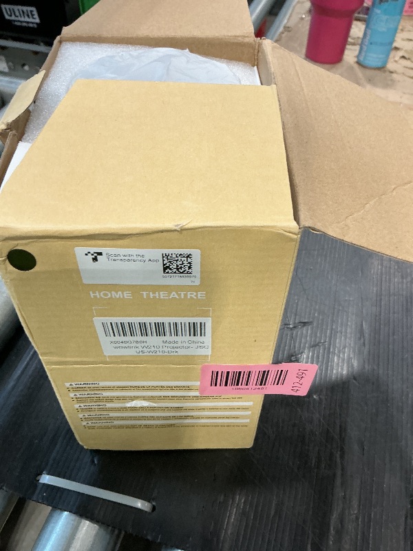 Photo 1 of [Built-in Apps & 2026 Upgraded] Mini Projector with WiFi 6 and Bluetooth 5.4 Support 4K 1080P Auto Keystone 180° Rotatable Projector Portable Compatibile with HDMI/TV Stick/Memory Stick/Laptop