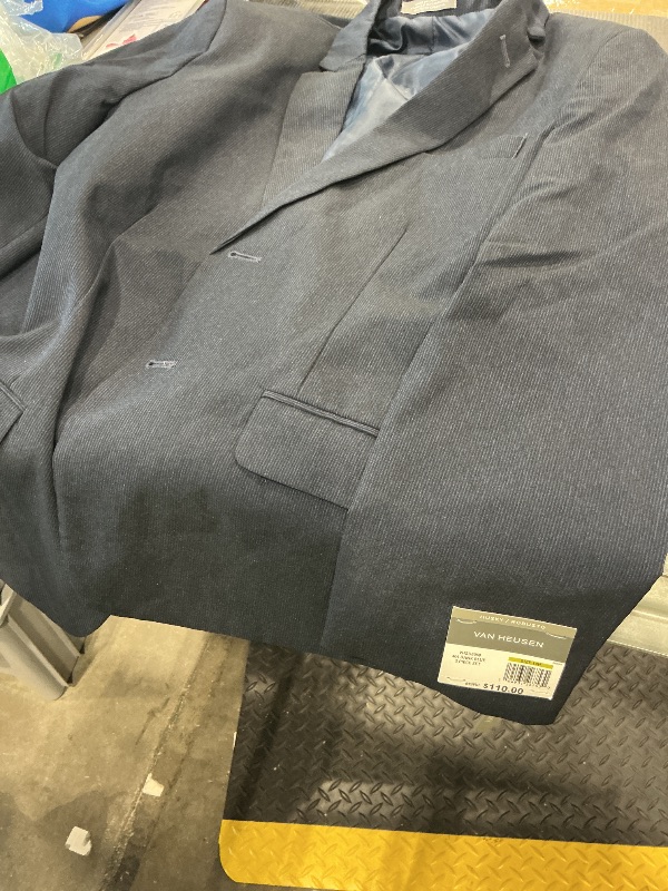 Photo 1 of ****MISSING PANTS*****Van Heusen Boys' Big 2-Piece Formal Suit Set, Bank Blue, 14 Husky