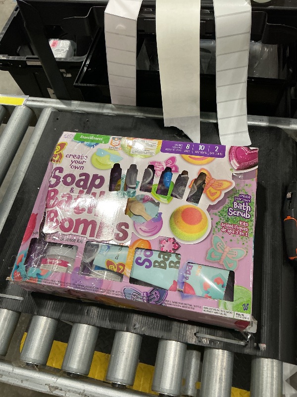Photo 1 of *MISSING PARTS*
Dan&Darci Soap & Bath Bomb Making Kit for Kids, 3-in-1 Spa Science Kits, Easter Craft Gifts for Girls & Boys Age 6-12 Year Old Girl Crafts: DIY Experiment Toys, Gift for Kid Ages