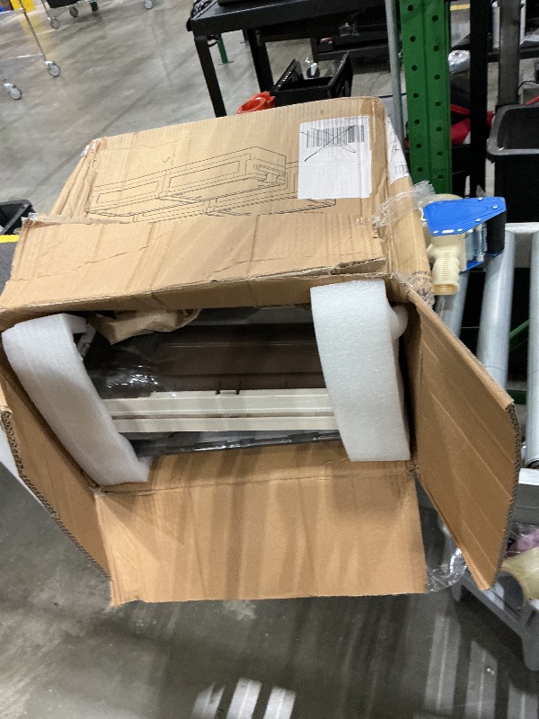 Photo 1 of **only 1** 2 Pack Foldable Under Bed Storage With Wheels Plastic Containers With Secure Buckles Stackable Rolling Bins Foldable Plastic Storage Boxes With Lids for Shoes Clothes Books Toys