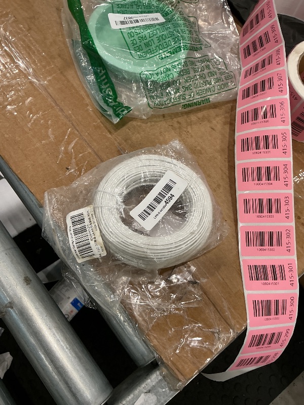 Photo 1 of 100 FT 24 AWG Universal Garage Door Wire, 2-Conductor Garage Door Sensor Wire, Garage-Doors Opener Wires for Control Station and Sensor, Low-Voltage Applications, Intercoms, Thermostat Controls
