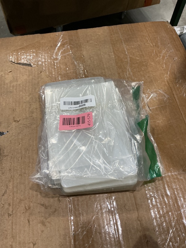 Photo 1 of *MISSING PARTS*
Juvale Boxes for Cards - 4.5 x 5.9 In, Clear, 50 Pack, Hinged A2 Storage - Notecard Packaging & Photo Storage Organizer - Card Boxes for Crafting, Stationery Packaging