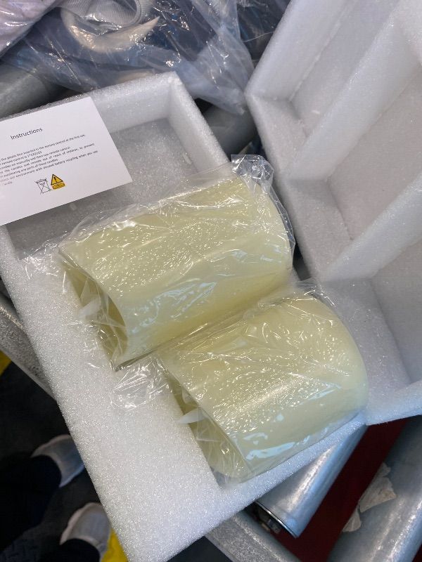 Photo 1 of *MISSING PARTS*
Eywamage Ivory Flameless Pillar Candles with Remote, Flickering Realistic LED Battery Wax Candles Set of 3, ? 3" H 4" 5" 6"