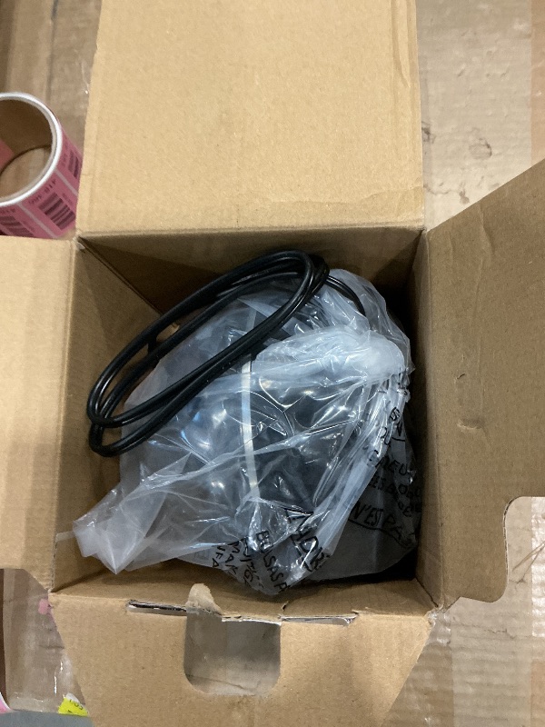Photo 1 of *MINOR DAMAGE - USED*
Dash Rapid Egg Cooker - Boiler, Poacher & Steamer - Includes Measuring & Recipe Guide - Dishwasher Safe - BPA Free - Holds 7 Eggs, Black