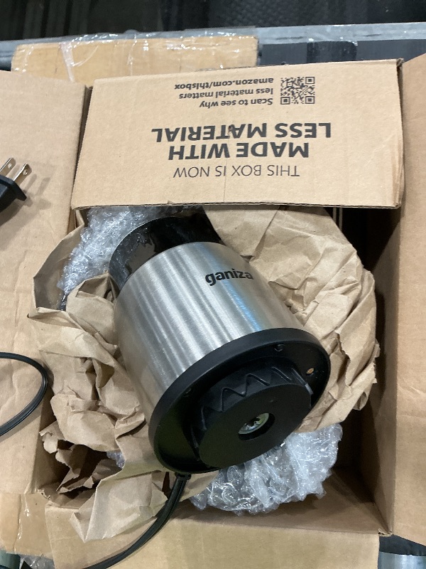 Photo 1 of ** SOLD AS IS NO REFUND/RETURN** SEE COMMENT!
GANIZA Food Processors, Electric Food Chopper with Meat Grinder & Vegetable Chopper - 2 Bowls (8 Cup+8 Cup) with Powerful 450W Copper Motor - Includes 2 Sets of Bi-Level Blades for Fruits/Meat/Nuts