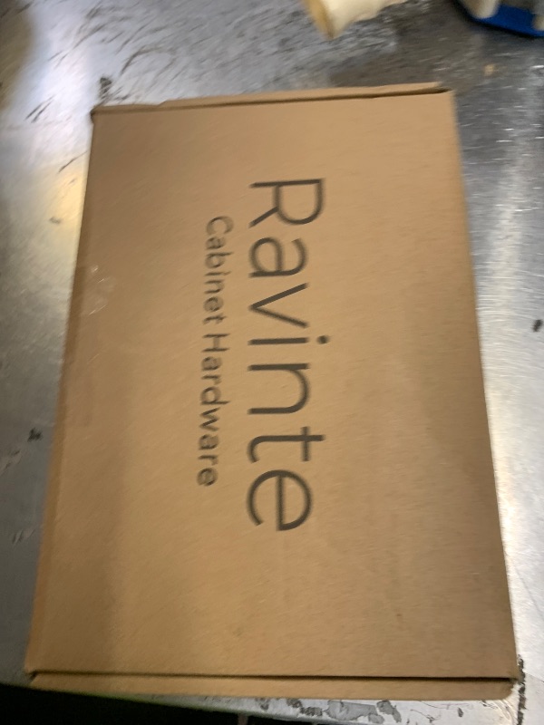 Photo 1 of Ravinte 50 Pack 4 Inch Hole Centers Matte Black Cabinet Pulls Handles - Solid Drawer Pulls Kitchen Hardware - Flat Black Square Bar Drawer Handles