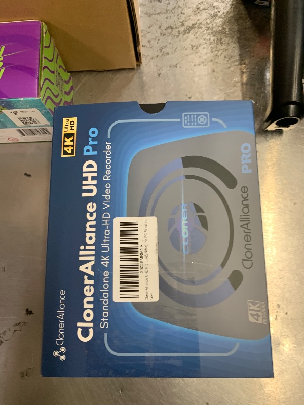 Photo 1 of ClonerAlliance UHD Pro, 4K Video Recorder, HDMI Capture DVR with H.265/H.264 Codec, Cinematic 24fps Recording(Up to 30fps), 4K@60fps Passthrough, Pause/Resume Recording.