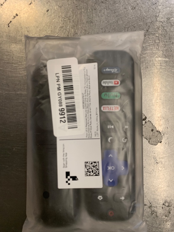 Photo 1 of (Pack of 2) Replacement Remote Control Only for Roku TV, Compatible for TCL Roku/Hisense Roku/Onn Roku/Sharp Roku/Element Roku/Westinghouse Roku/Philips Roku Smart TVs (Not for Roku Stick and Box)