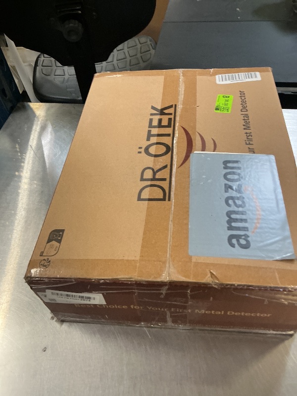 Photo 1 of DR.ÖTEK Metal Detector for Adults, Professional Metal Detectors Waterproof with 10" IP68 Coil, Larger LCD Display, High Accuracy for Gold & Silver Detection & Beach Treasure Hunting, Beginner Friendly