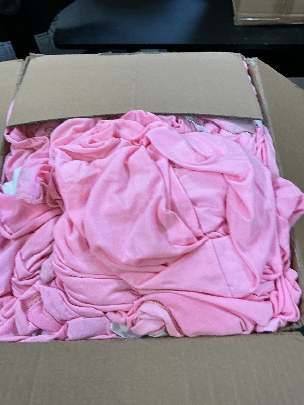 Photo 1 of HAINARverS Stretch Spandex Folding Chair Covers 30PCS Universal Fitted Chair Cover Protector for Wedding,Party, Banquet, Holidays, Celebration, Decoration (Pink, 30 PCS)