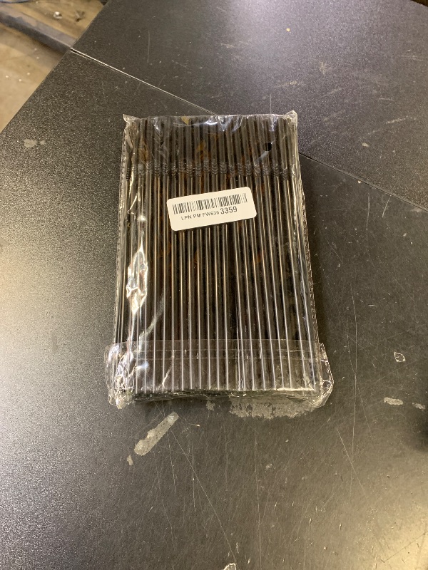 Photo 1 of 100 PCS Boba Straws?Individually Wrapped Straws for Smoothie?straws disposable? Milkshake, Bubble Tea & Thick Drinks?Black?