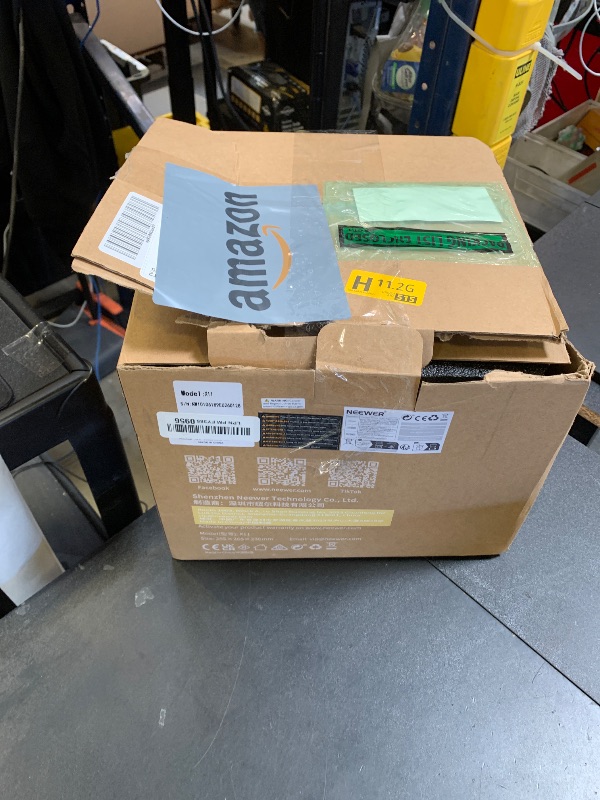 Photo 1 of NEEWER 2 in 1 Teleprompter 11 Inch with Monitor for Windows MacOS, Supports Screen Mirroring, Portable Prompter for Camera Mobile Phone Webcam for YouTube Twitch Live Streaming Conference, X11