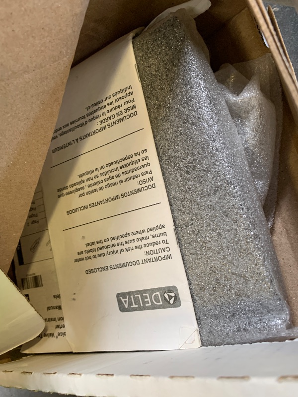 Photo 1 of Delta Modern Dual-Function Shower Handle Trim Kit with 3-Way Integrated Diverter, Matte Black Shower System Valve with Diverter, Matte Black T27867-BL (Valve Not Included)