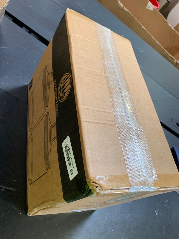 Photo 1 of 1 Gallon Glass Cookie Jar - Large Food Storage Container with Airtight Lid - Keep Fresh Flour, Chewy Pet Treats, Candy, Dried Foods, Detergent Pods for Your Kitchen or Laundry Room- Pack of 2