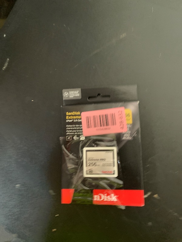Photo 1 of SANDISK 256GB Extreme PRO CFast 2.0 Memory Card - SDCFSP-256G-G46D