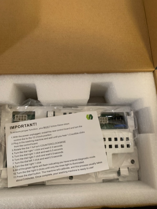 Photo 1 of W11603810 Washer Control Board W11578565 Control Board Fits for Whirlpool W11416363 4980453 AP7193495 PS16744838 EAP16744838