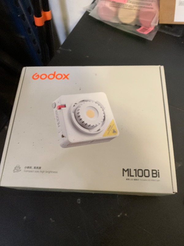 Photo 1 of Godox ML100Bi 120W LED Video Light?CRI 97+/TLCI 98+?11 FX Lighting Effects, App Control Photo graphy Light