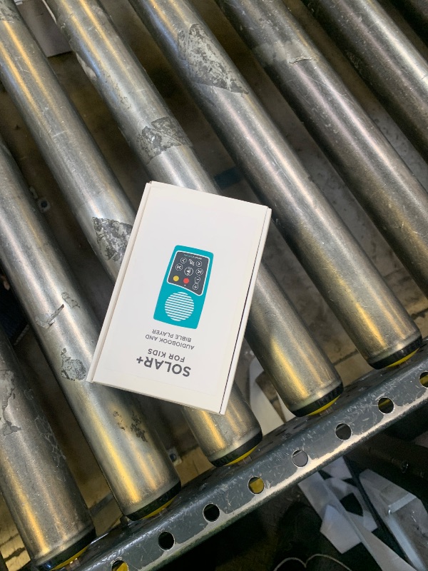 Photo 1 of Action and Adventure Dramatized Audio Bible Story and Devotion Player for Kids, Including The Towers of Light Series Audiobooks by Allen Brokken on MegaVoice Solar+ for Kids