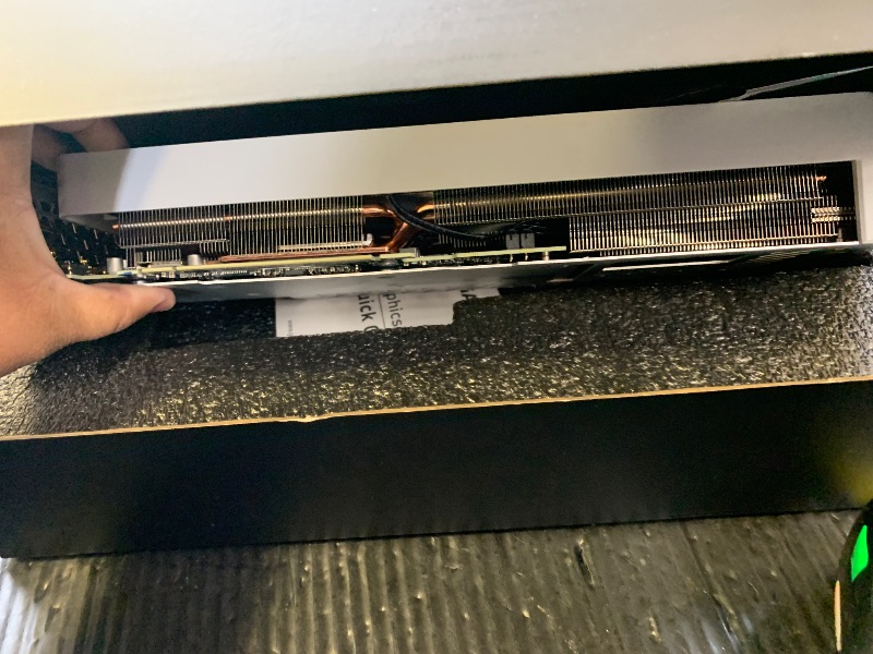 Photo 1 of GIGABYTE GeForce RTX 3070 Ti Vision OC 8G Graphics Card, WINDFORCE 3X Cooling System, 8GB 256-bit GDDR6X, GV-N307TVISION OC-8GD Video Card