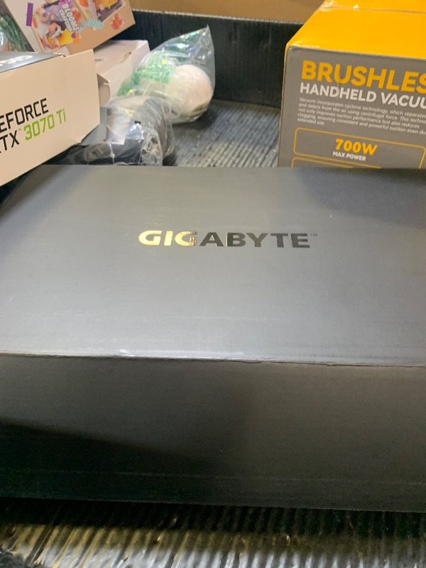 Photo 1 of GIGABYTE GeForce RTX 3070 Ti Vision OC 8G Graphics Card, WINDFORCE 3X Cooling System, 8GB 256-bit GDDR6X, GV-N307TVISION OC-8GD Video Card