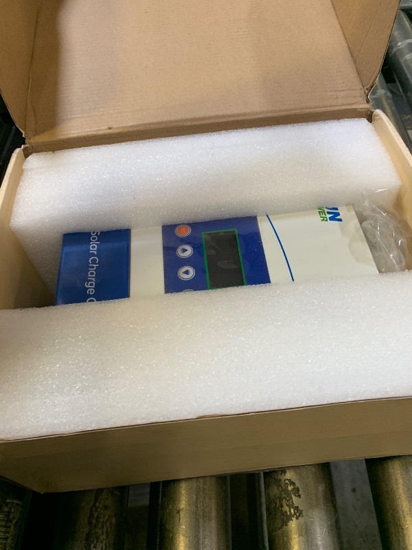 Photo 1 of POWLAND 60A MPPT Solar Charge Controller,12V/24V/36V/48V Auto,Max Input 150V LCD Display Regulator Intelligent Charge Controller for Sealed Gel AGM Flooded Lithium Battery