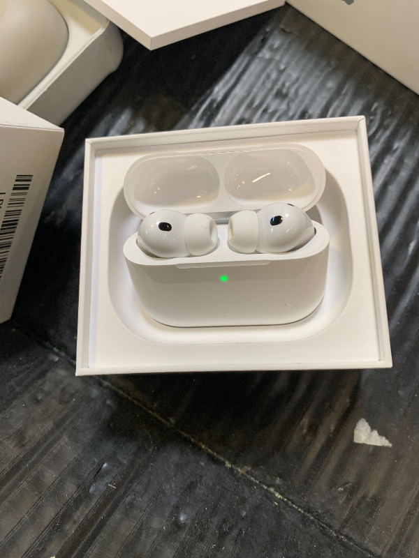 Photo 1 of Apple AirPods Pro 3 Wireless Earbuds, Active Noise Cancellation, Live Translation, Heart Rate Sensing, Hearing Aid Feature, Bluetooth Headphones, Spatial Audio, High-Fidelity Sound, USB-C Charging