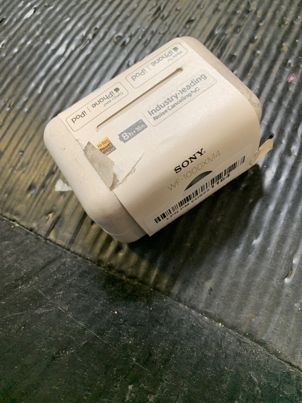 Photo 1 of Sony WF-1000XM4 Industry Leading Noise Canceling Truly Wireless Earbud Headphones with Alexa Built-in, Black