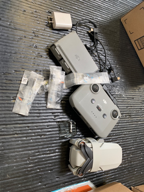 Photo 1 of DJI Mini 2 Fly More Combo – Ultralight Foldable Drone, 3-Axis Gimbal with 4K Camera, 12MP Photos, 31 Mins Flight Time, OcuSync 2.0 10km HD Video Transmission, QuickShots, Gray (CP.MA.00000306.01)