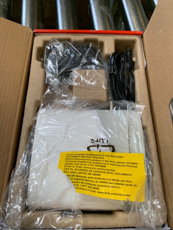 Photo 1 of ARRIS SURFboard S33 DOCSIS 3.1 Multi?Gig Cable Modem | 2.5Gbps + 1Gbps Ethernet Ports | Works with Xfinity, Cox, Spectrum | For Cable Internet Plans up to 2.5Gbps | Modem Only, Router Required