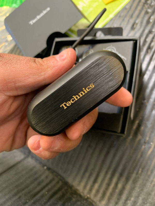 Photo 1 of Technics Premium Hi-Fi True Wireless Bluetooth Earbuds with Advanced Noise Cancelling, 3 Device Multipoint Connectivity, Hi-Res Audio + Enhanced Calling Wireless Earbuds - EAH-AZ80-K (Black)