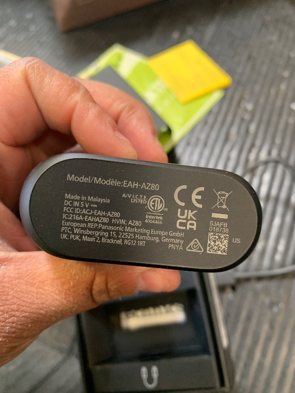 Photo 1 of Technics Premium Hi-Fi True Wireless Bluetooth Earbuds with Advanced Noise Cancelling, 3 Device Multipoint Connectivity, Hi-Res Audio + Enhanced Calling Wireless Earbuds - EAH-AZ80-K (Black)