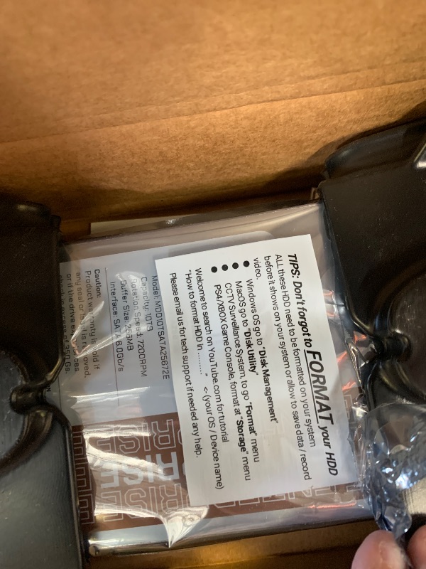 Photo 1 of MDD 10TB 7200 RPM 256MB Cache SATA 6.0Gb/s 3.5inch Enterprise Hard Drive (Renewed)