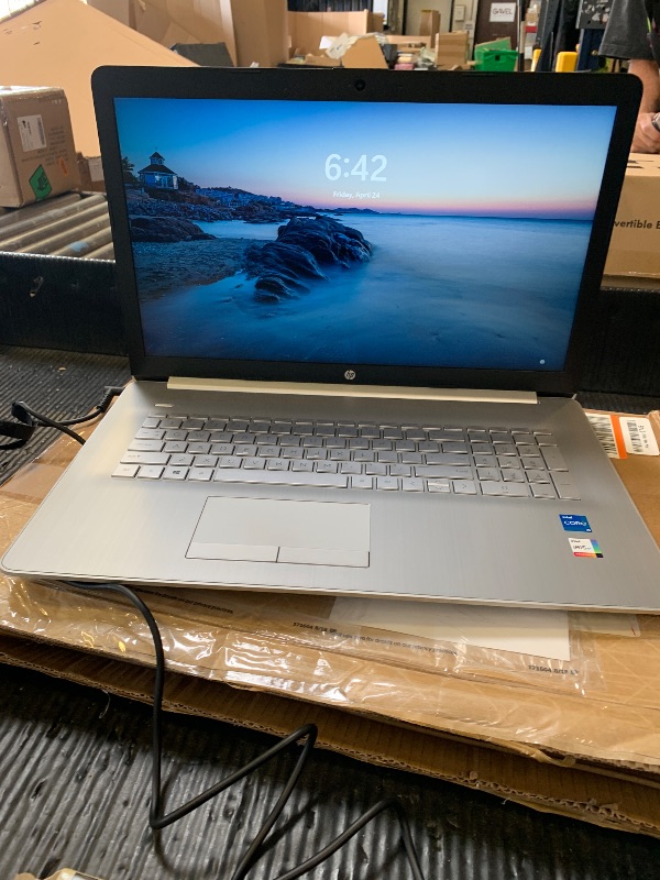 Photo 1 of New 2022 HP 17.3" FHD IPS Display, 11th Gen Intel Core i5-1135G7(Beats i7-8500), Windows 11 Home, 8GB RAM, 512GB SSD, Wi-Fi 5, Bluetooth, HDMI, Webcam