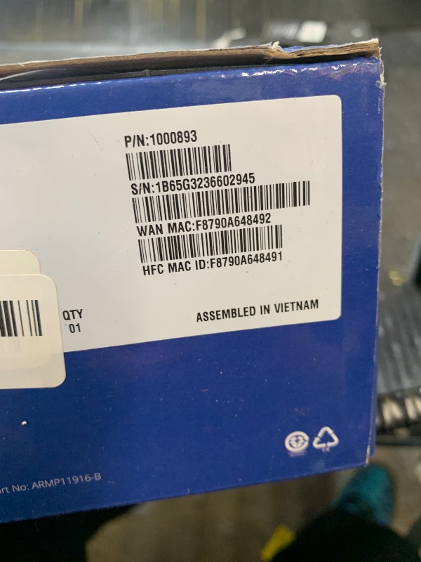Photo 1 of ARRIS (SBG8300) - Cable Modem Router Combo - Fast DOCSIS 3.1 Gigabit & AC2350 WiFi ,Comcast Xfinity, Cox, Spectrum & more, 1 Gbps Max Internet Speeds , 4 OFDM Channels