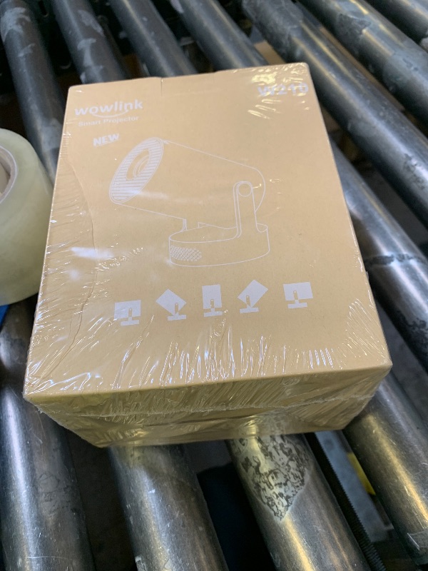 Photo 1 of [Built-in Apps & 2026 Upgraded] Mini Projector with WiFi 6 and Bluetooth 5.4 Support 4K 1080P Auto Keystone 180° Rotatable Projector Portable Compatibile with HDMI/TV Stick/Memory Stick/Laptop, White