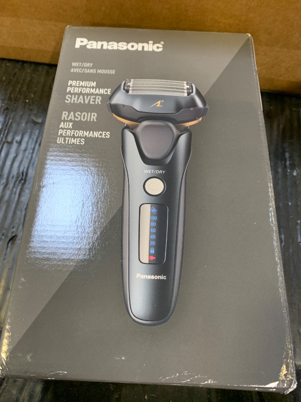 Photo 1 of Panasonic ARC5 Electric Razor for Men with Pop-Up Trimmer, Wet/Dry 5-Blade Shaver, Men's Electric Razors for Shaving Face with Intelligent Shave Sensor and 16D Pivoting Head, ES-LV67-K (Black)