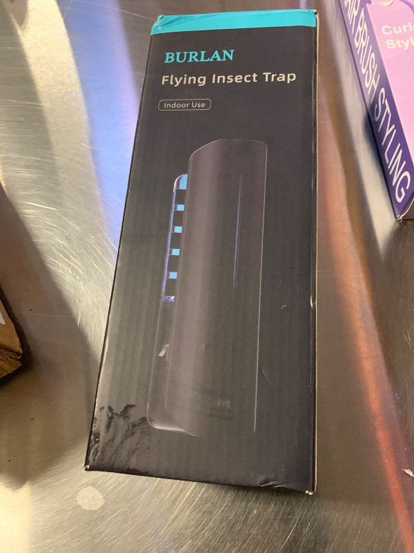 Photo 1 of Flying Insect Trap Plug in Mosquito Bug Zapper Indoor Gnat Moth Catcher with 9W Night UV Light, 10 Sticky Glue Board Refills for Home Office