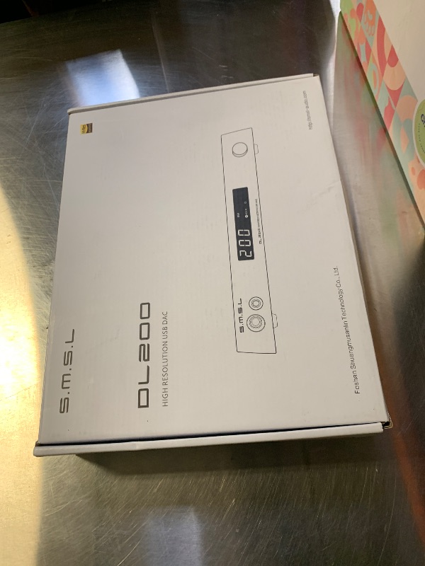 Photo 1 of SMSL DL200 ES9039Q2M Audio DAC and HiFi Headphone Amplifier,6.35mm Headphone/4.4m Headphone/TRS Balanced Line/RCA Single end Line Output,Dualmode USB2.0/1.1,TND+N -123dB,with Remote Control