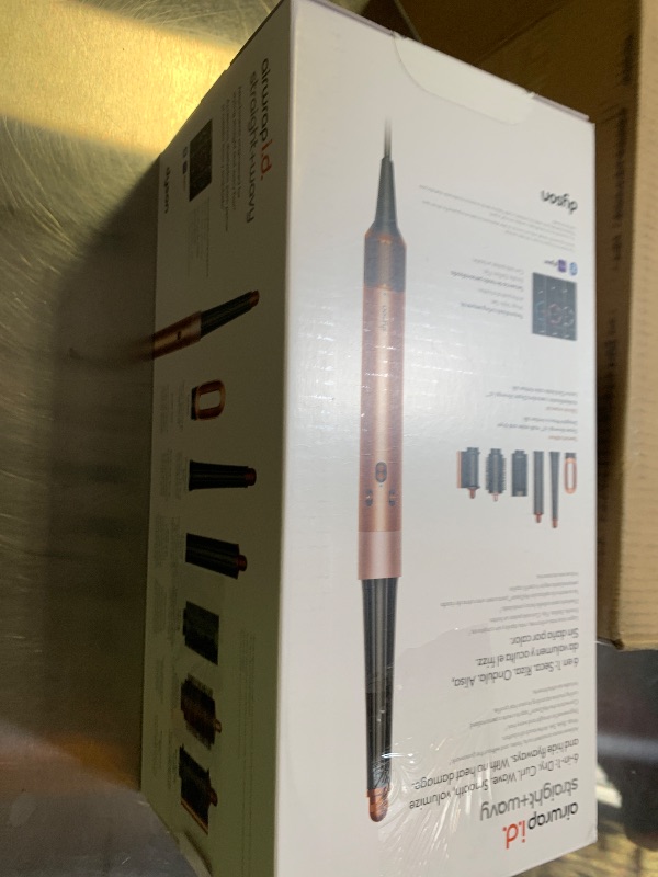 Photo 1 of Dyson Airwrap i.d. Multi-Styler, Allure Winner, Bluetooth Connected, No Heat Damage, 6-in-1 Versatility, Intelligent Hair Styler