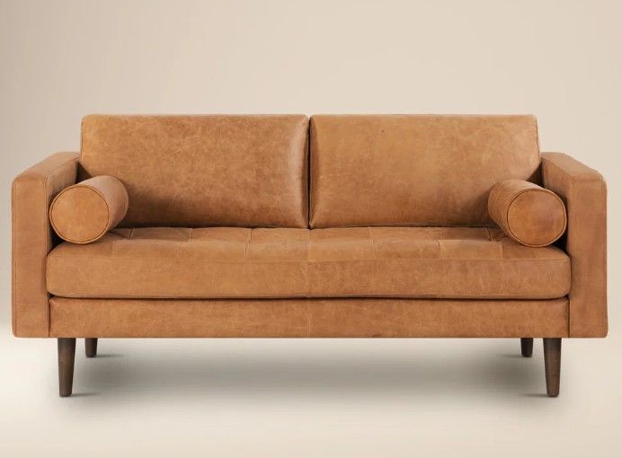 Photo 1 of Napa 88.5” Leather Sofa
